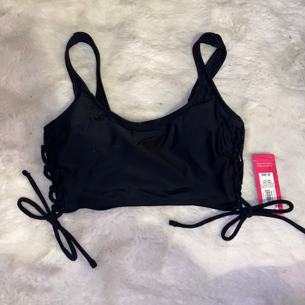 NWT Black Swimsuit Top